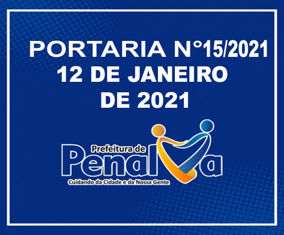 PORTARIA Nº 15/2021